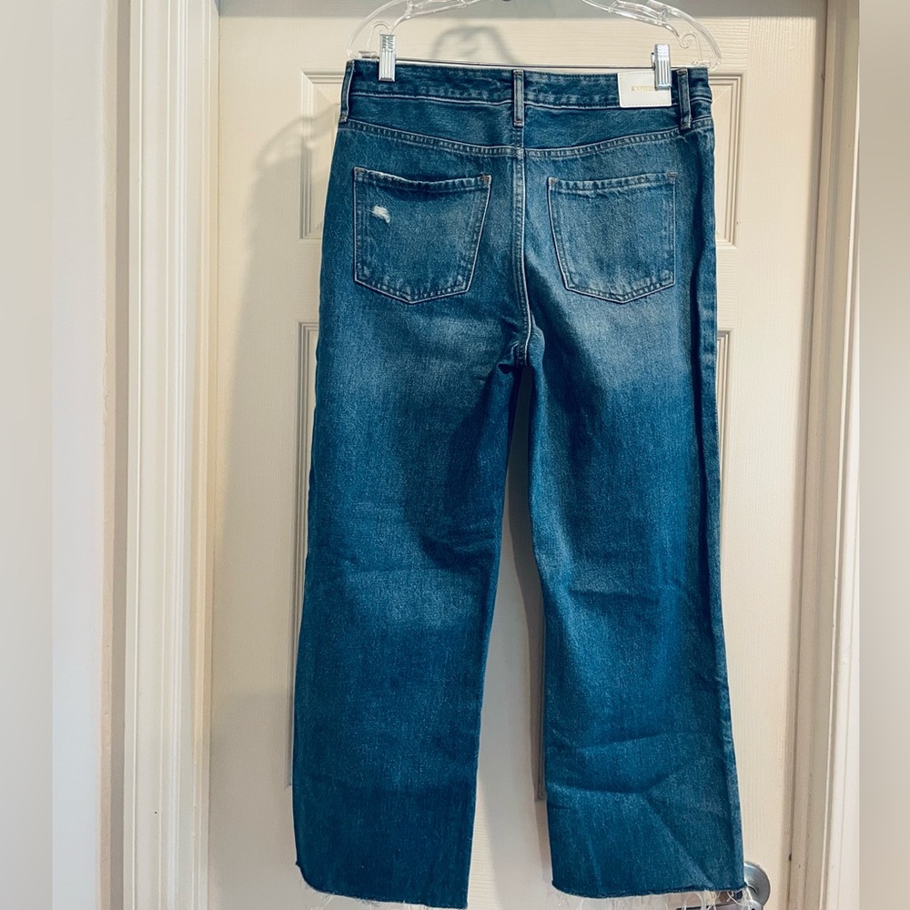 Express 90s Ankle Boot Mid Rise Jeans - Picture 5 of 8